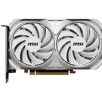 MSI GeForce RTX 4060 VENTUS 2X WHITE 8G OC Gaming Graphics Card - 8GB GDDR6X, PCI Express Gen 4, 128-bit, 3x DP v 1.4a, HDMI 2.1a (Supports 4K & 8K HDR)