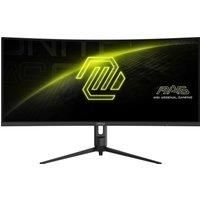 MSI MAG 342CQR E2 34 Inch UWQHD Curved Gaming Monitor - 1500R 3440 x 1440 VA Panel, 180 Hz / 1ms (MPRT), Adaptive Sync - DP 1.4a, HDMI 2.0b CEC