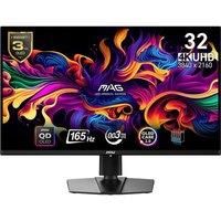 MSI MAG 321UP QD-OLED 31.5 Inch 4K UHD Gaming Monitor - 3840x2160 Quantum Dot OLED Panel, 165Hz,0.03ms,DCI-P3, DisplayHDR True Black 400 - DP 1.4a, HDMI 2.1(UHD 165Hz), USB Type-C