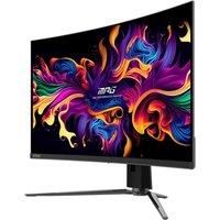 MSI MPG 321CURX QD-OLED 32 Inch UHD Curved Gaming Monitor - 1700R, 3840 x 2160 Quantum Dot OLED Panel, 240Hz / 0.03ms, 99% DCI-P3, £E£2, DisplayHDR True Black 400, DP 1.4a, HDMI 2.1, USB Type-C