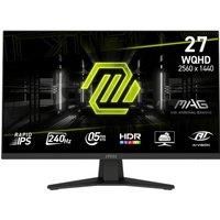 MSI MAG 274QF X24 Quad HD 27" IPS LCD Gaming Monitor - Black, Black