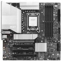 MSI PRO B860M-A WIFI Motherboard, mATX - Supports Intel Core Ultra Processors (Series 2), LGA 1851-12 DRPS, DDR5 Memory Boost (8600+ MT/s OC), PCIe 5.0 x16 & 4.0 x16, M.2 Gen5, Wi-Fi 7, 5G LAN