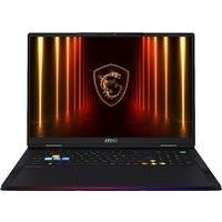 MSI Stealth A18 AI 18" Gaming Laptop - AMD Ryzen AI 9, RTX 5080, 2 TB SSD, Black