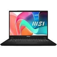 MSI Modern 14H(D2RMG-297UK) Laptop-(14” 16:10 FHD+,Intel® Core7 240H, Intel Graphics, 16GB (3200MHz), 512 SSD,Wi-Fi 6E, Windows 11home plus)-Classic Black