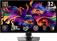 MSI CMS MAG 322UP QD-OLED E16 4K Ultra HD 31.5 Inches Monitor Black