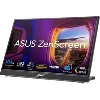 ASUS ZenScreen MB16QHG Portable Monitor – 16-inch (15.6 inch viewable) 16:10 (2560 x 1600) IPS panel, 120Hz refresh rate, DisplayHDR 400, 100% DCI-P3, L-shaped kickstand, tripod, USB Type-C, HDMI