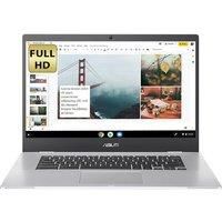 ASUS Flip CX1 15.6" Chromebook - IntelCeleron, 128 GB eMMC, Silver, Silver/Grey