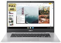 Asus Chromebook Cx1500Cka-Nj0295 Laptop - 15.6In Hd, Intel Celeron, 4Gb Ram, 64Gb Ssd - Silver