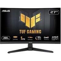 ASUS TUF Gaming VG27VQM1B 27" Widescreen VA Black Multimedia Curved Monitor (1920x1080/1ms/HDMI/DisplayPort)