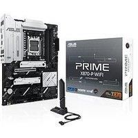 ASUS PRIME X870-P WIFI AMD ATX motherboard, 14+2+1(80A) power stages,PCIe 5.0 x16 slot with full support for next-gen graphics cards, four M.2 slots, DDR5 slots, WiFi 7, Q-Antenna
