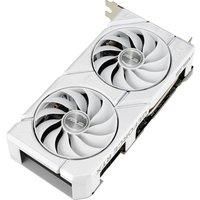 ASUS Dual GeForce RTX 4060 EVO White OC Edition 8GB GDDR6 (SFF-ready, PCIe 4.0, 8GB GDDR6, DLSS 3, HDMI 2.1a, DisplayPort 1.4a, Axial-tech fan design, 0dB tech, Dual BIOS, Supports 4K & 8K HDR) White