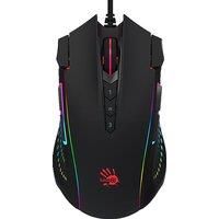 Bloody J90s Gaming Mouse, BC3332-S Gaming Engine, 8000 CPI, Acceleration 25 g, Metal X'Glide Armor Boot