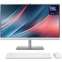 ACER Aspire C27-195ES 27" All-in-One PC - IntelCore£ Ultra 7, 1 TB SSD, White, White