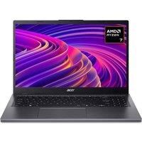 ACER Aspire 15 15.6" Laptop - AMD Ryzen 7, 1 TB SSD, Grey, Silver/Grey