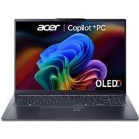 ACER Swift Go 16 OLED 16" Laptop, Copilot PC - AMD Ryzen AI 7, 1 TB SSD, Grey, Silver/Grey