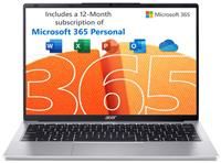 Acer Aspire Lite 14 14in Intel N 4GB 128GB Laptop - Silver