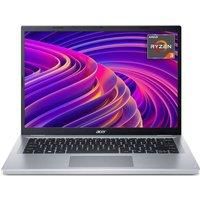 ACER Aspire Go 14" Laptop - AMD Ryzen 3, 128 GB SSD, Silver, Silver/Grey