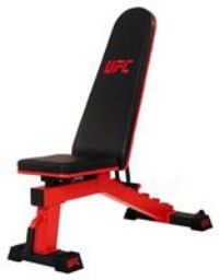 UFC FID Utility Bench Deluxe 3-in-1 Adjustable 7-Position Military Weight Bench