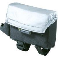 Topeak TC2501B Tri Bag with Rain Cover Seat Pack - Black/Silver, Medium