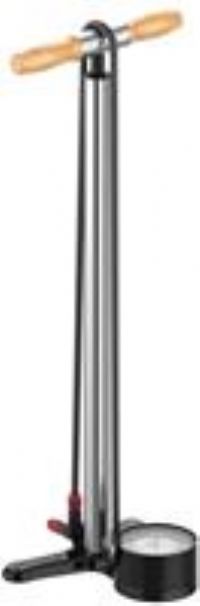 Lezyne Alloy Floor Drive Tall - Bicycle Pump for Cycling - Silver