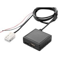 Car Bluetooth 5.0 AUX Cable Adapter TF USB Fit for Peugeot 207 307 407 308