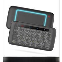 H20 2.4GHz Wireless Keyboard Backlight Air Mouse Remote Controller Touchpad Replacement Keyboard for