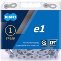 KMC Unisex's E1 Ept Chain, Dark Silver, 130 Links