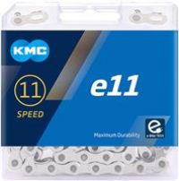 KMC Unisex/'s e11 Chain, Silver, 118 Link
