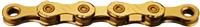 KMC X12 12 Speed Chain, Ti-N Gold, 126 Link