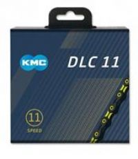 KMC Unisex/'s Black/Blue DLC 11 Chain, 1/2” x 11/128”