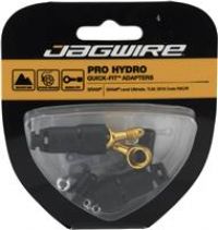 Jagwire Pro Quick Fit Adaptor Kit - Black - SRAM Level Ultimate, Black