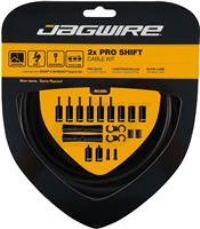 Jagwire PCK509 2X Pro Shift Gear Cable Set, Stealth Black, One Size