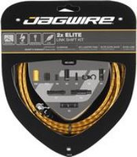 Jagwire 2X Elite Link Shift Cable Kit, Gold
