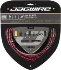 Jagwire 2X Elite Link Shift Cable Kit, Red