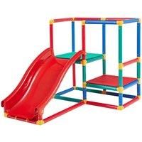 Liberty House Toys LH1139 Coloured Play Multi-Gym Frame and Slide
