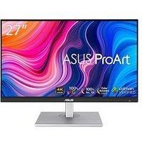 ASUS ProArt Display PA279CV Professional Monitor - 27-Inch, IPS, 4K UHD (3840 x 2160), 100% sRGB, 100% Rec. 709, Color Accuracy, USB-C, ProArt Preset, ProArt Palette, Ergonomic Stand