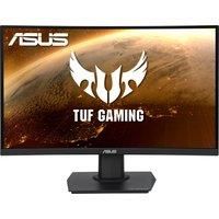 ASUS TUF Gaming VG24VQE Curved Gaming Monitor – 23.6 Inch Full HD (1920 x 1080), 165Hz, Extreme Low Motion Blur , FreeSync Premium, 1ms (MPRT), Shadow Boost