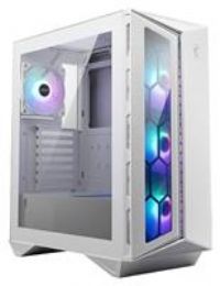 MSI GUNGNIR 110R Mid Tower Tempered Glass Case - White Mid Tower