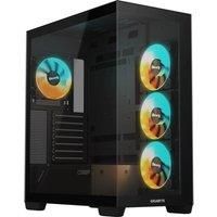 Gigabyte C500 Panoramic Stealth Mid Tower ATX Tempered Glass RGB PC Case