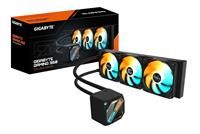 GIGABYTE GAMING 360 Liquid CPU Cooler- 3x120mm ARGB Fans, slide-in interlocking mechanism, DAISY-CHAIN, Intel LGA 1851 and AMD AM5 Compatible