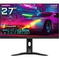 GIGABYTE M27QA-EK Quad HD 27" IPS Gaming Monitor - Black, Black