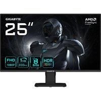 Gigabyte GS25F2 25" FHD Gaming Monitor - 1920 x 1080, 200Hz, 1ms, 300 cd/m², Display HDR 10, HDMI 2.0, Displayport 1.4