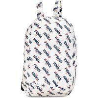 Fendi Women's Preloved Stylish Backpack with Adjustable Shoulder Straps for Everyday Bag in White