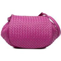 Bottega Veneta Women's Preloved Small Jodie Intrecciato Handbag - Pink Crossbody Bags