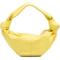 Bottega Veneta Women's Preloved Handle Leather Bag - Yellow Handbags