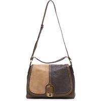 Fendi Women's Preloved Versatile Leather Shoulder Bag for Everyday Essentials in Brown