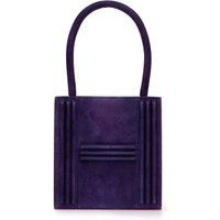 Hermes Women's Preloved Top Handle Bag - Purple Handbags