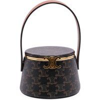 Celine Women's Preloved Novelty Top Handle Bag - Brown Handbags