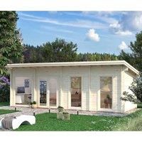 Palmako Heidi 8.8m x 3.9m Log Cabin Garden Building (70mm)