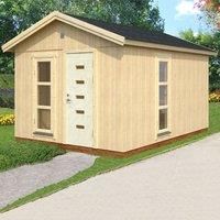 Palmako Ly 3.3m x 4.5m Garden Room Garden House (19mm)